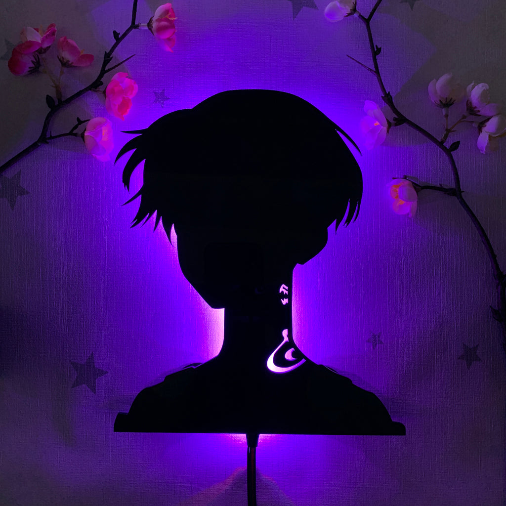 Tokyo Revengers Mikey tattoo anime silhouette light