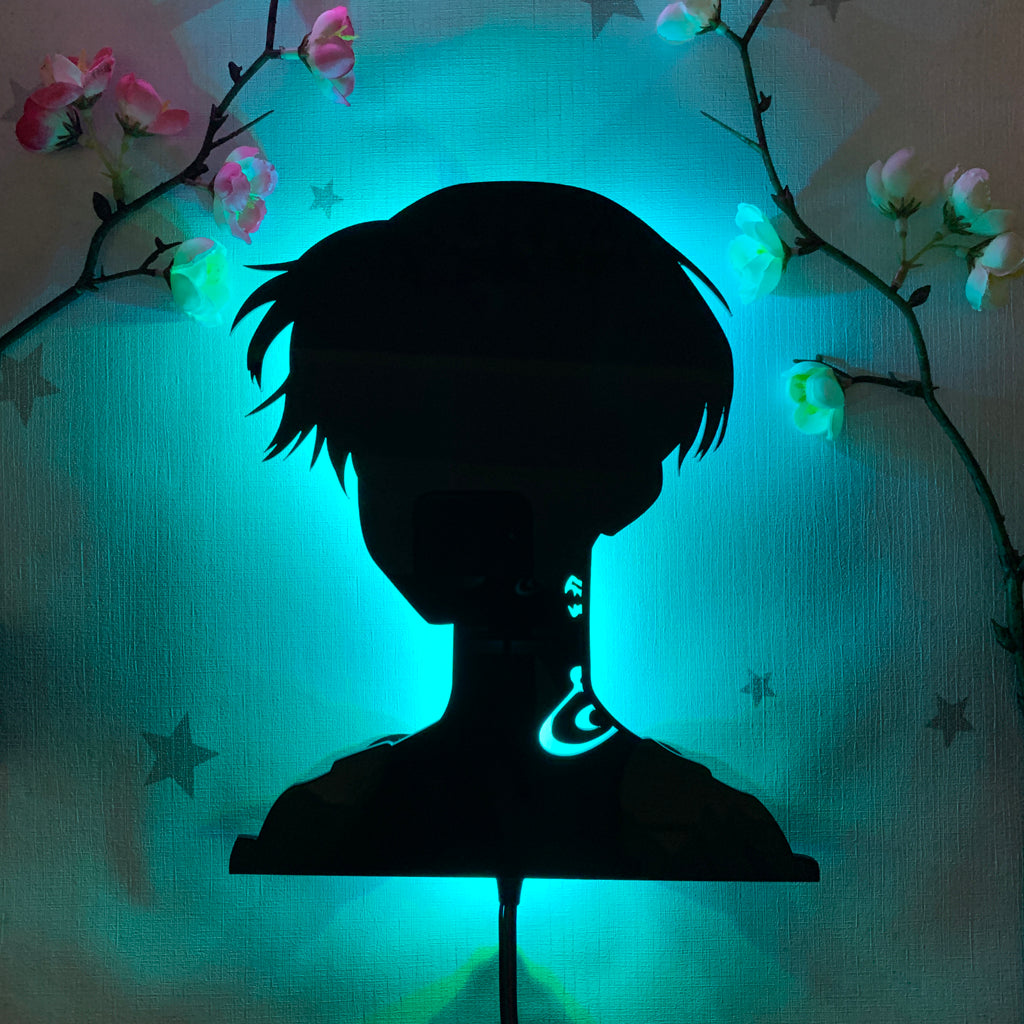 Tokyo Revengers Mikey tattoo anime silhouette light