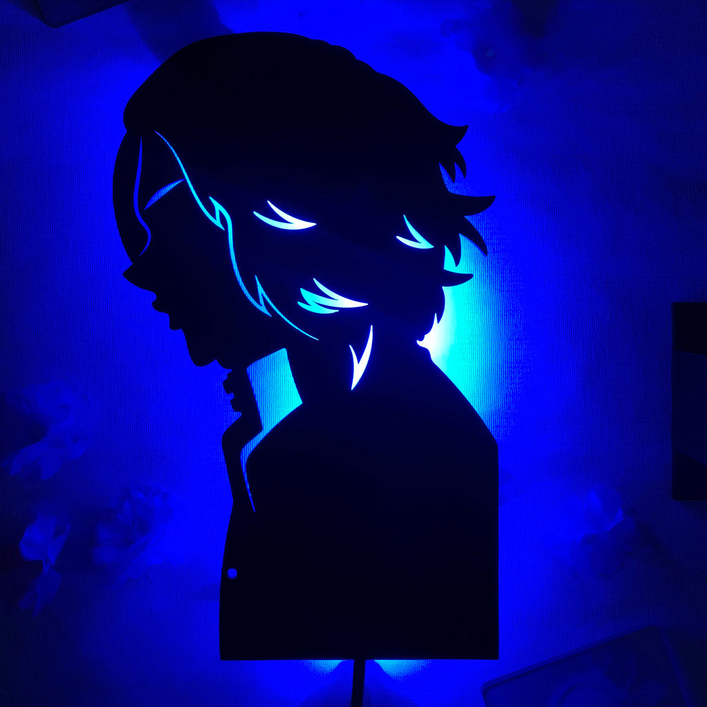 Tokyo Revengers Mikey anime silhouette light