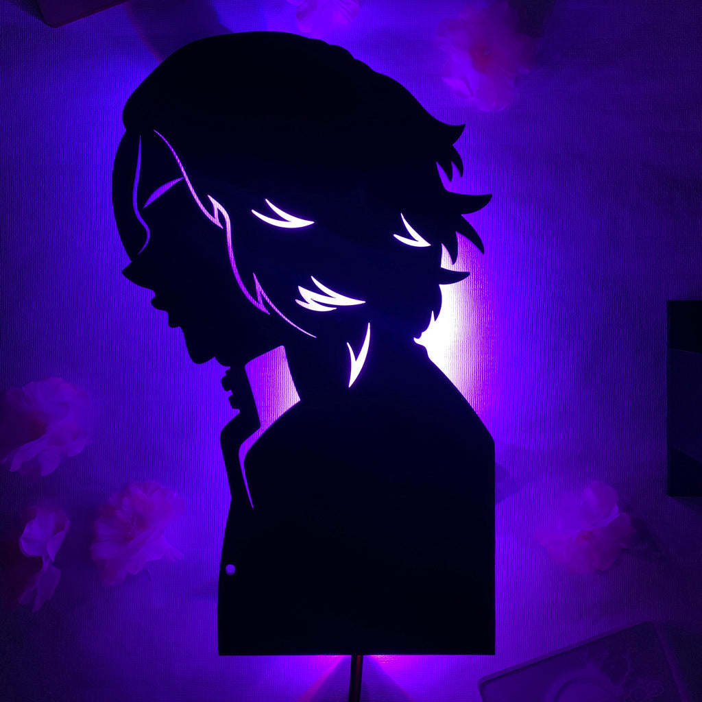 Tokyo Revengers Mikey anime silhouette light