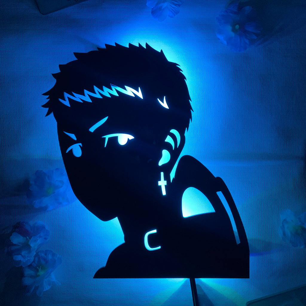 Tokyo Revengers Takashi Mitsuya anime silhouette light