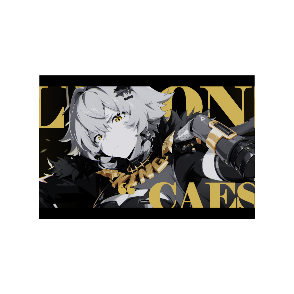 Hoyoverse Zenless Zone Zero ZZZ gaming acrylic poster by Arcadia North. Caesar M3 Mindscape Cinema artwork. Acrylic wall art printed on acrylic.