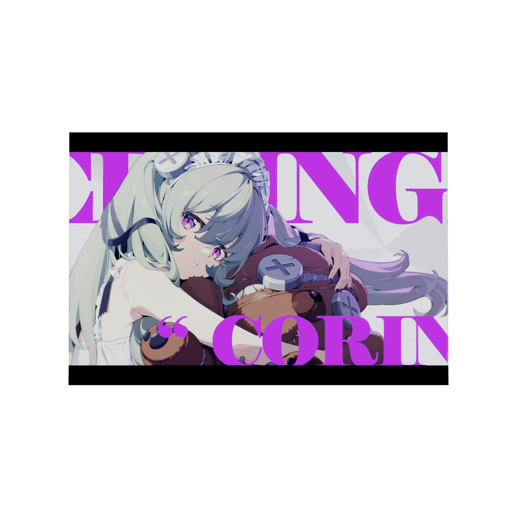 Hoyoverse Zenless Zone Zero ZZZ gaming acrylic poster by Arcadia North. Corin M6 Mindscape Cinema artwork. Acrylic wall art printed on acrylic.