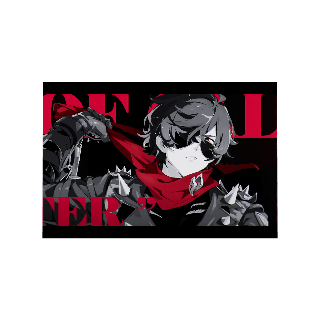 Hoyoverse Zenless Zone Zero ZZZ gaming acrylic poster by Arcadia North. Lighter M3 Mindscape Cinema artwork. Acrylic wall art printed on acrylic.