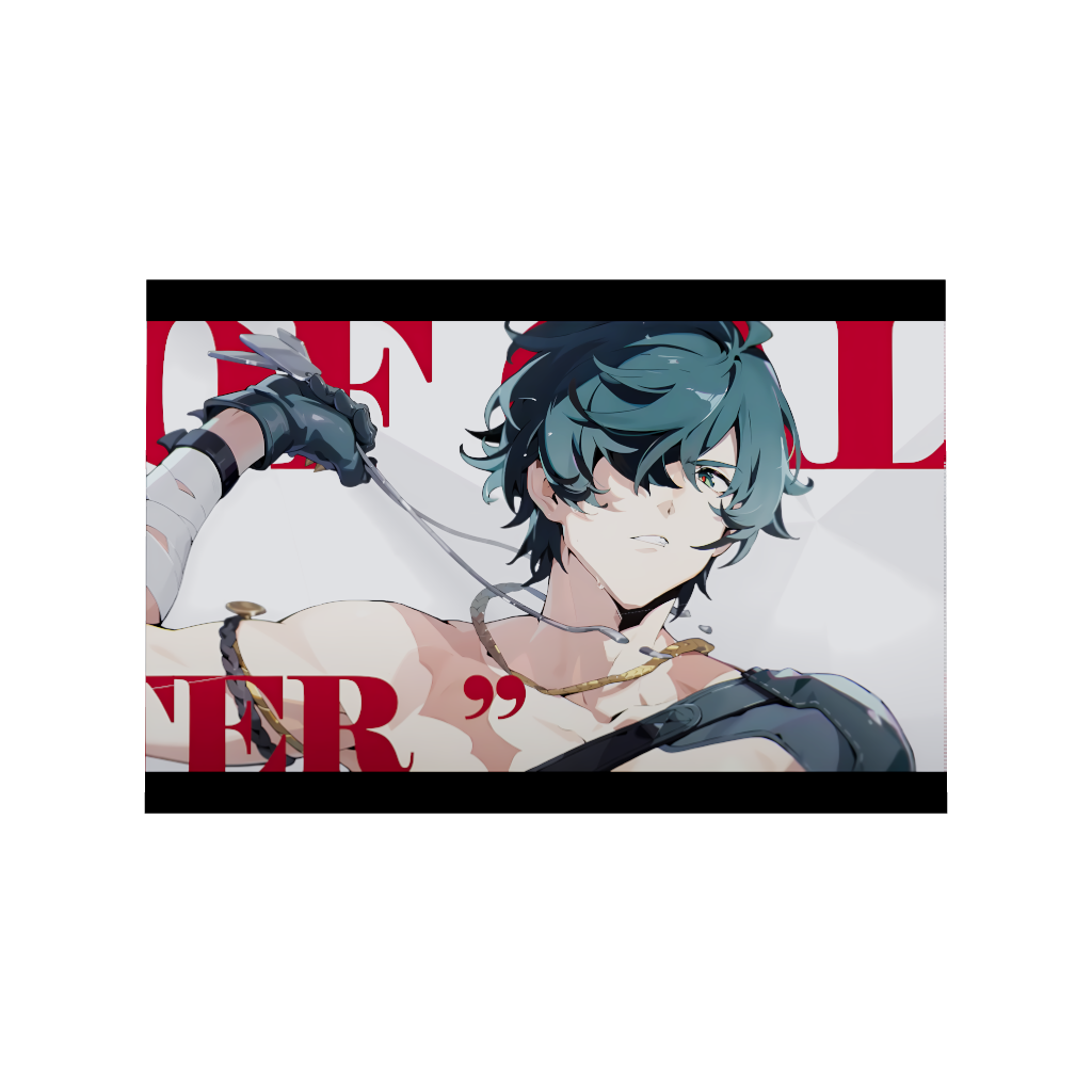 Hoyoverse Zenless Zone Zero ZZZ gaming acrylic poster by Arcadia North. Lighter M6 Mindscape Cinema artwork. Acrylic wall art printed on acrylic.