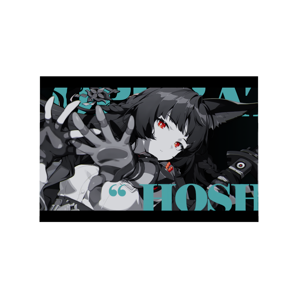 Hoyoverse Zenless Zone Zero ZZZ gaming acrylic poster by Arcadia North. Miyabi M3 Mindscape Cinema artwork. Acrylic wall art printed on acrylic.