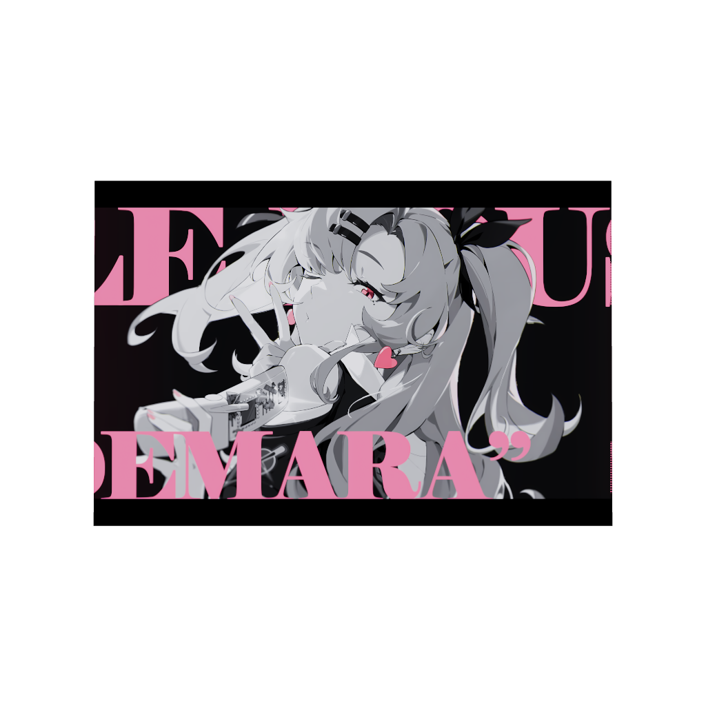 Hoyoverse Zenless Zone Zero ZZZ gaming acrylic poster by Arcadia North. Nicole M3 Mindscape Cinema artwork. Acrylic wall art printed on acrylic.