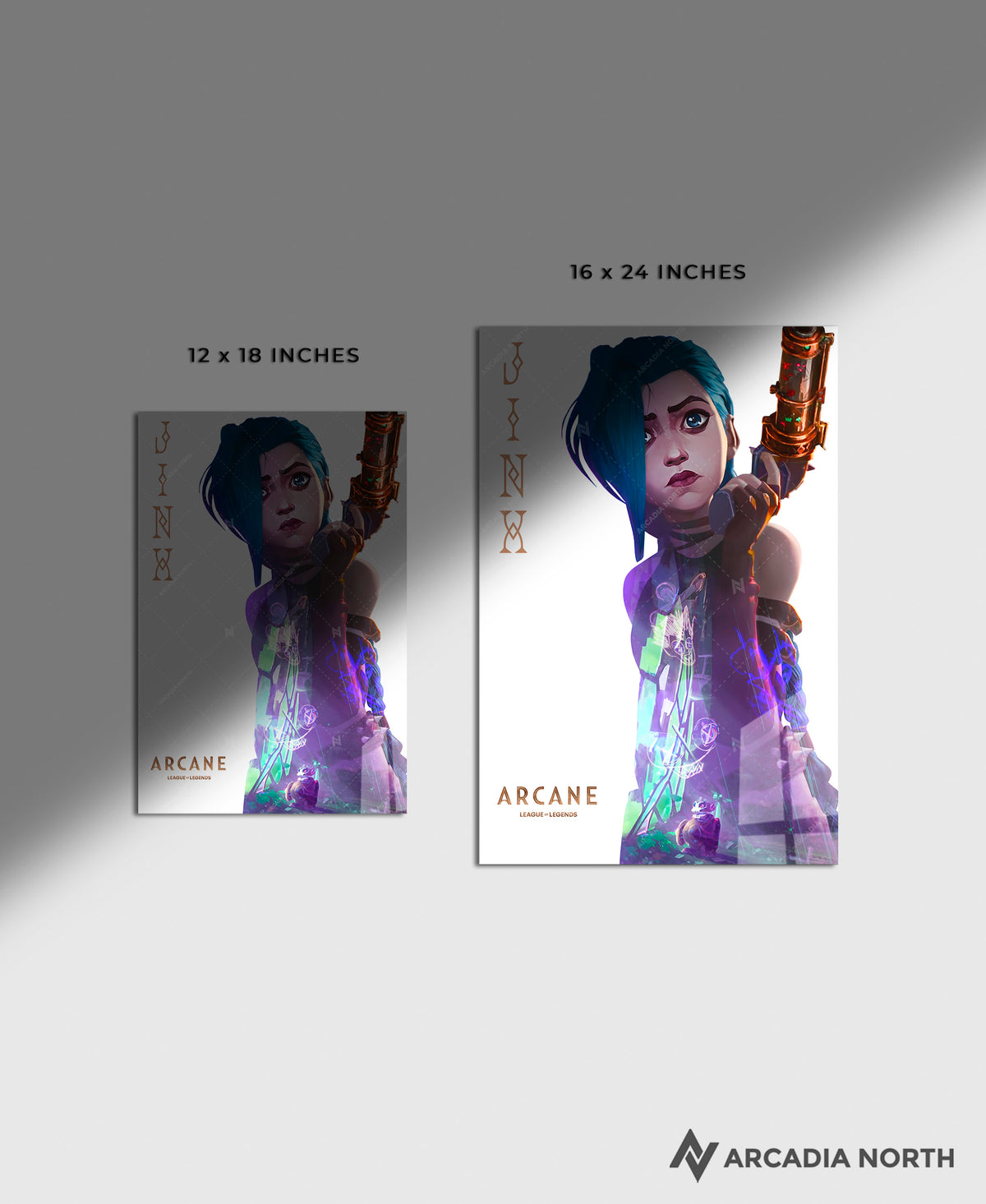 Arcane [League of Legends] | Jinx Acrylic Poster