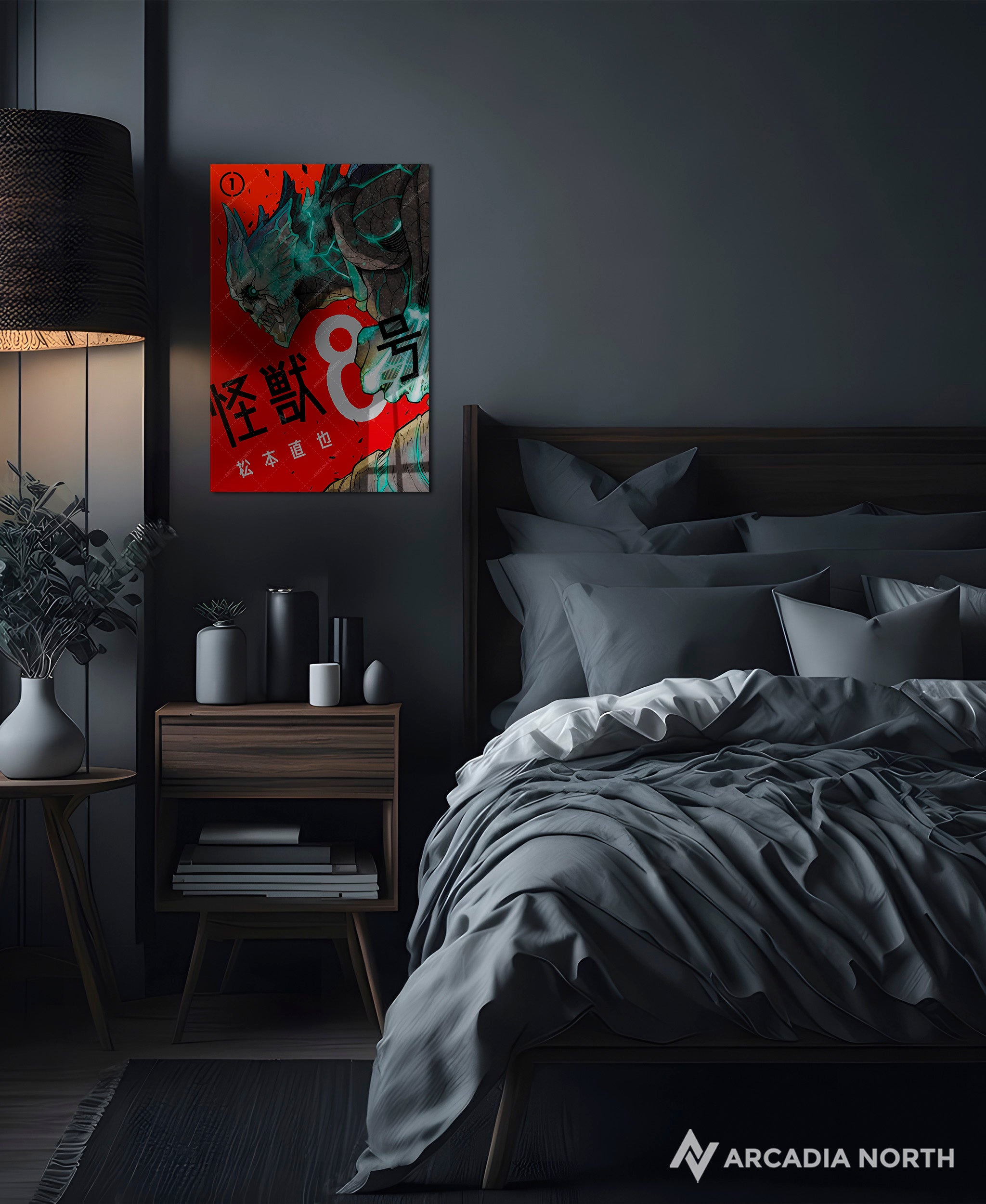 Kaiju No. 8 | Manga Cover Volume 1 (Japanese) - Anime Acrylic Poster