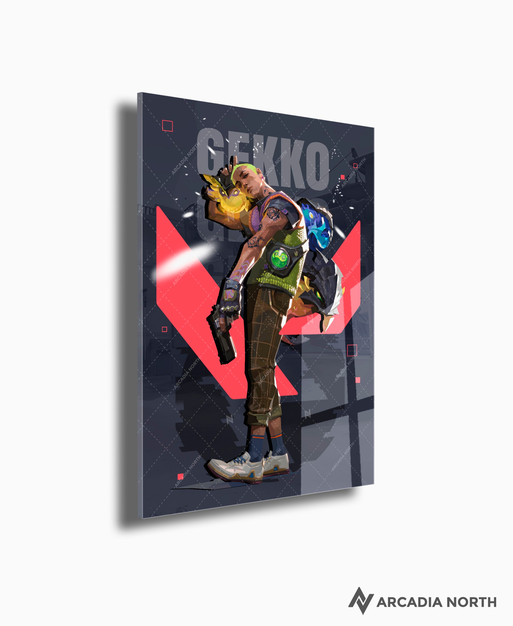 Valorant | Gekko - Gaming Acrylic Poster