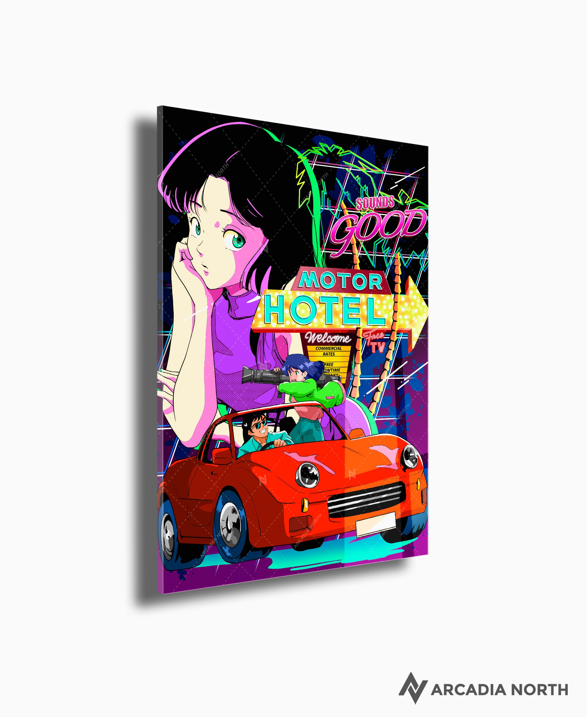 Acrylic Poster | HOTEL by chao!