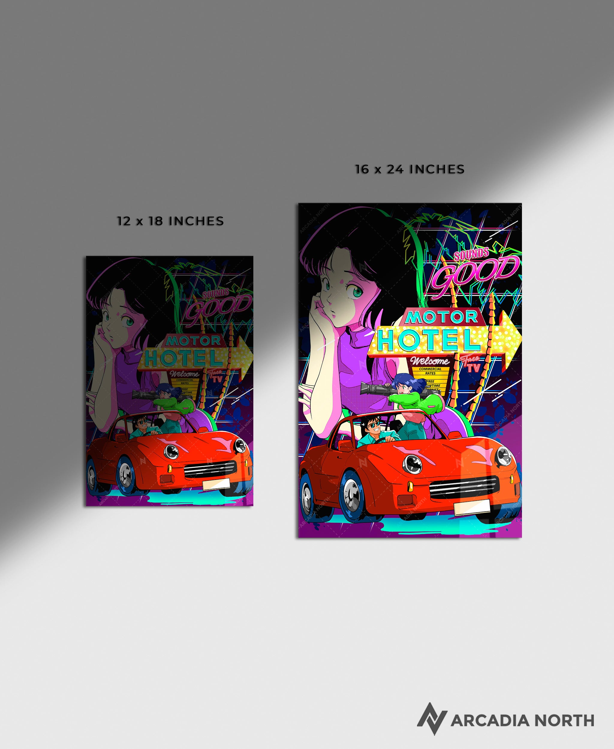 Acrylic Poster | HOTEL by chao!
