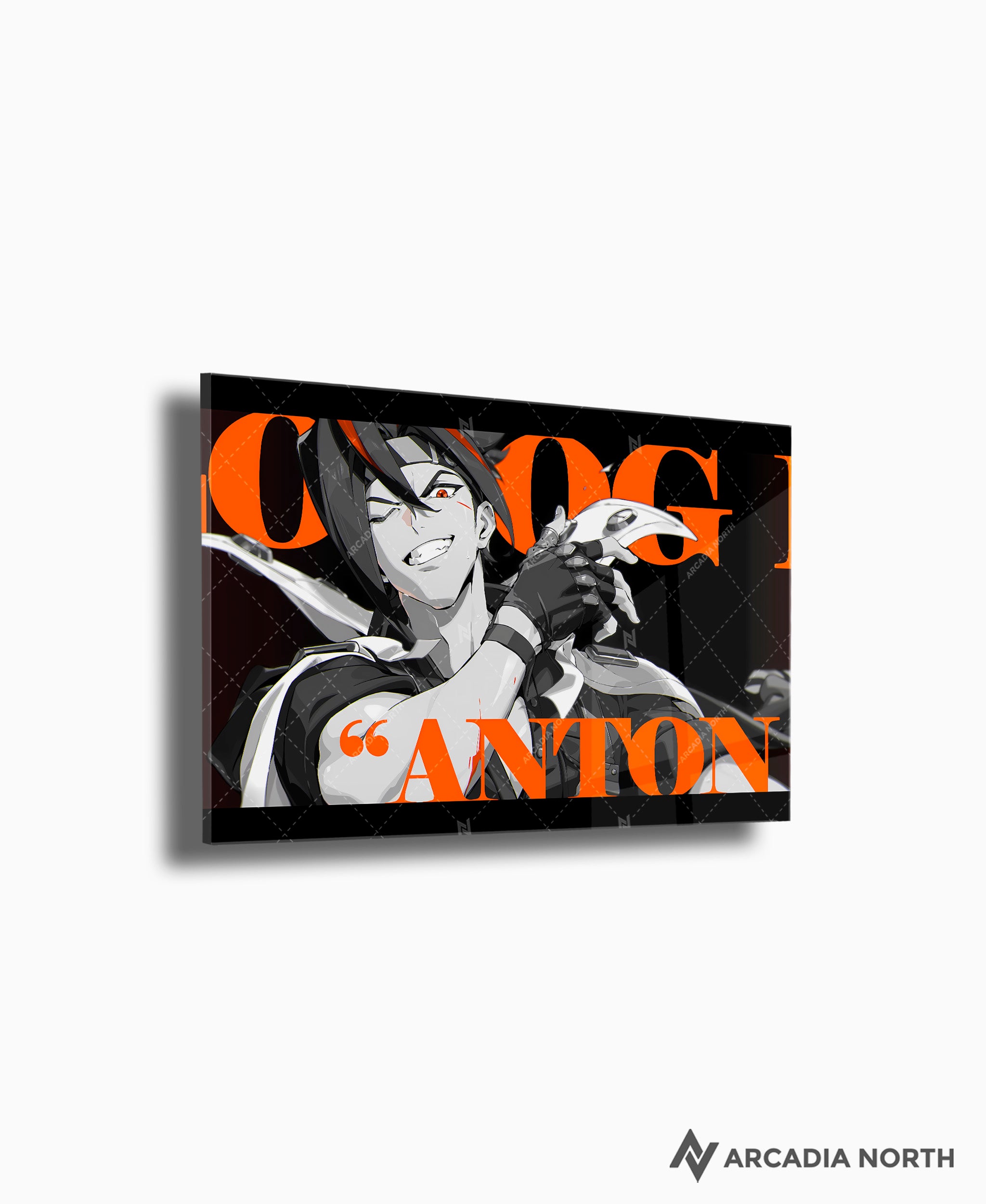 Arcadia North | Zenless Zone Zero Wall Art and LED Lighting