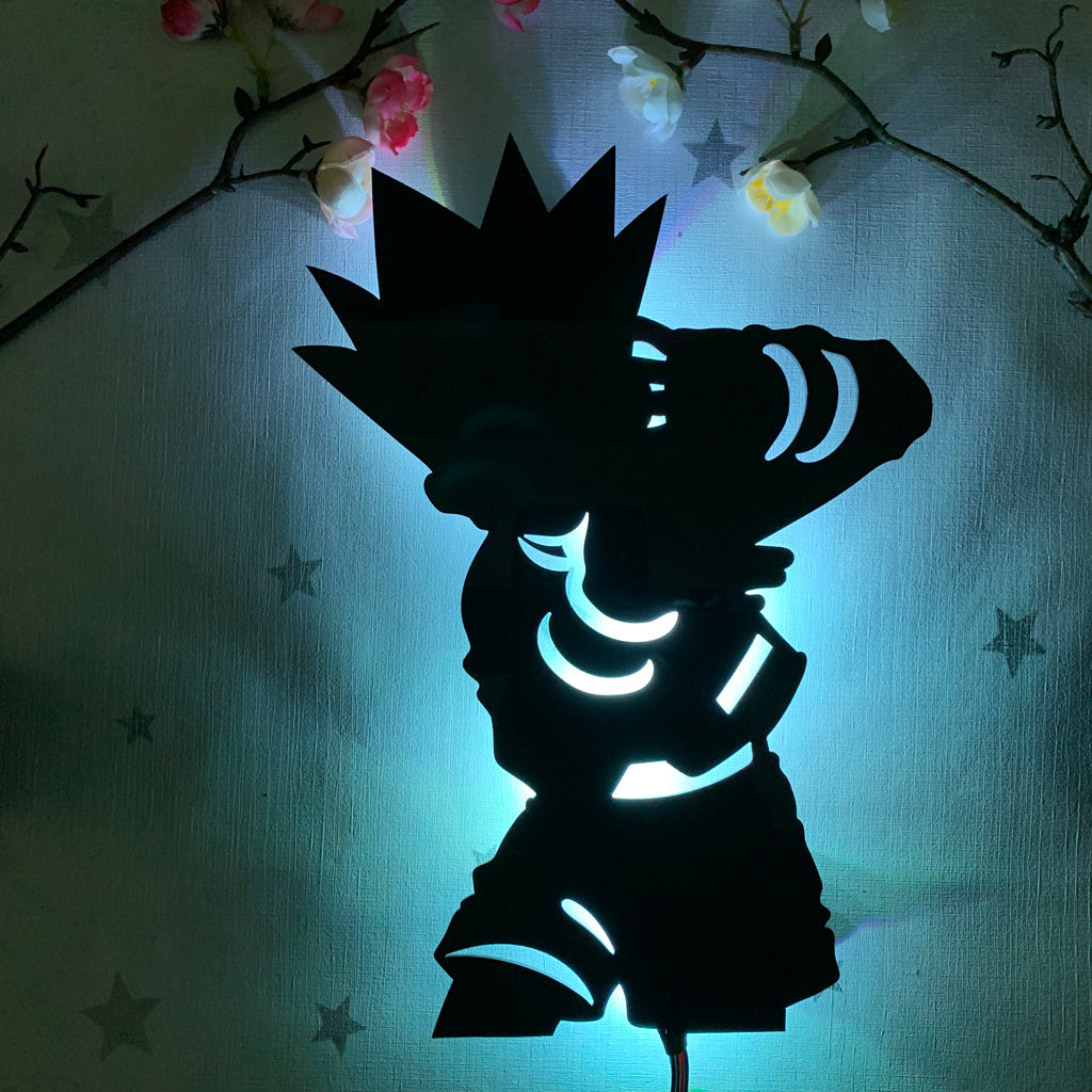 Hunter x Hunter Gon Freecss anime silhouette light