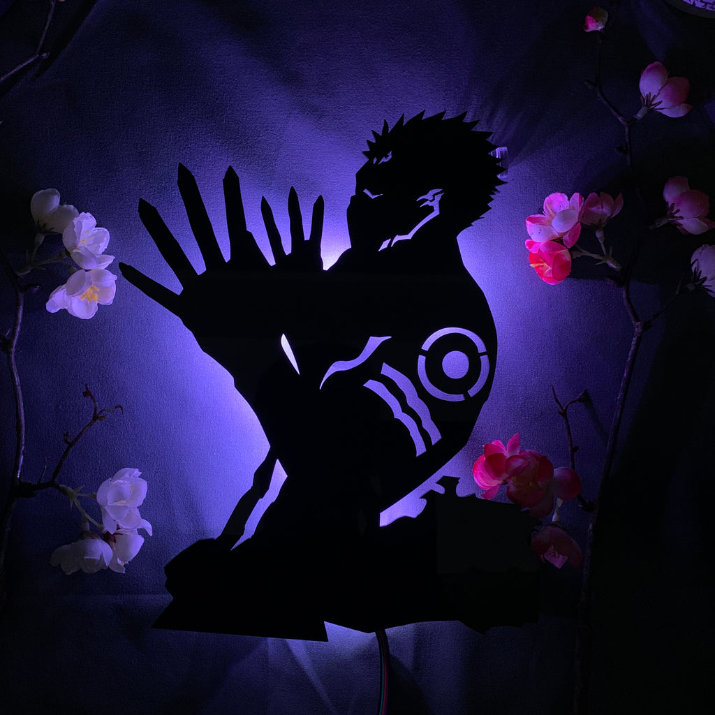 Jujutsu Kaisen Sukuna anime silhouette light