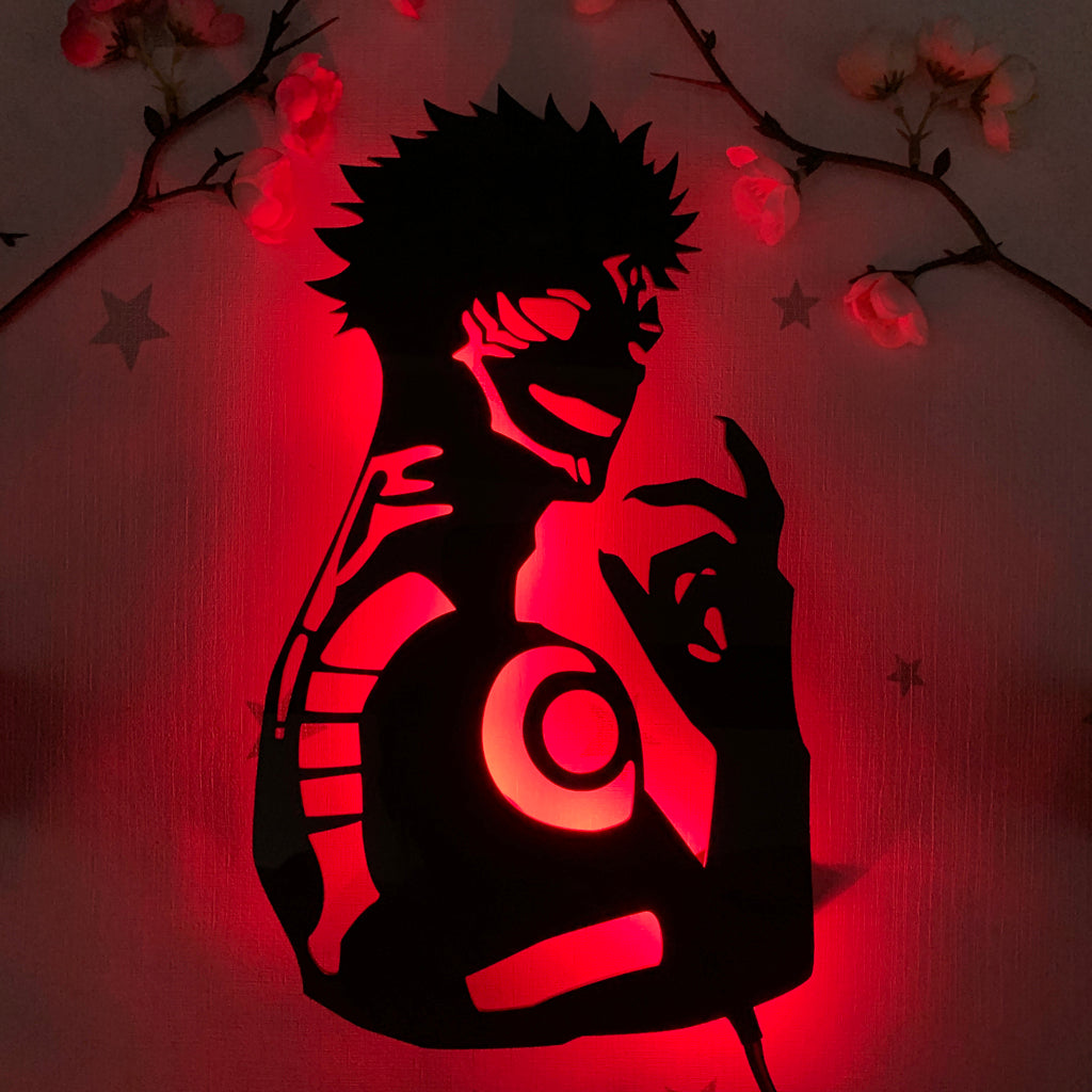 Jujutsu Kaisen Sukuna anime silhouette light