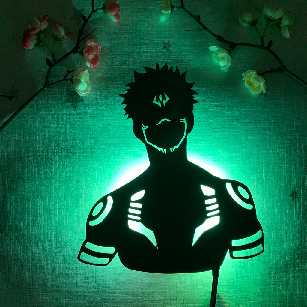 Jujutsu Kaisen Sukuna anime silhouette light
