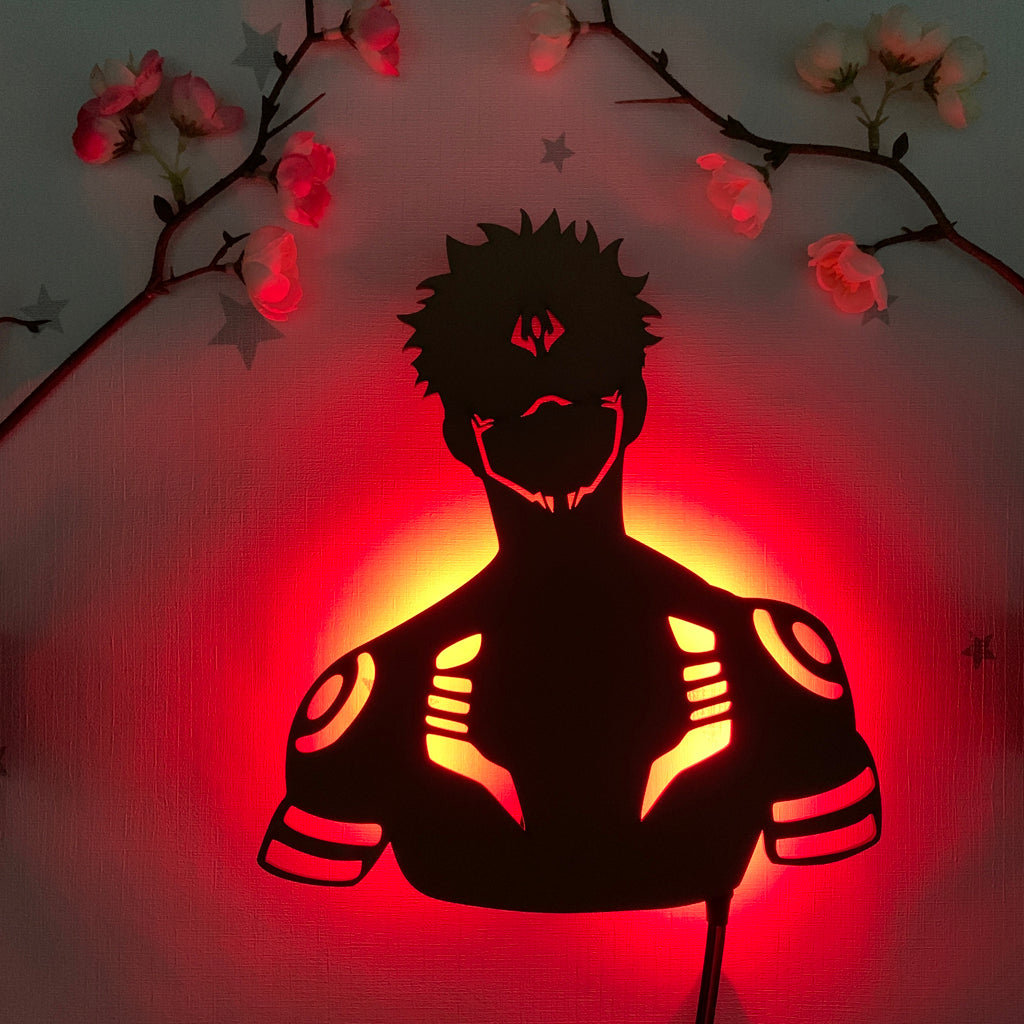 Jujutsu Kaisen Sukuna anime silhouette light