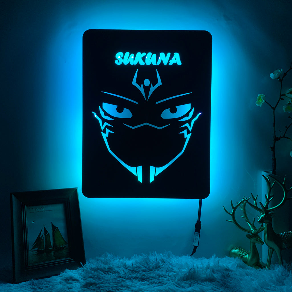 Jujutsu Kaisen Sukuna anime silhouette light
