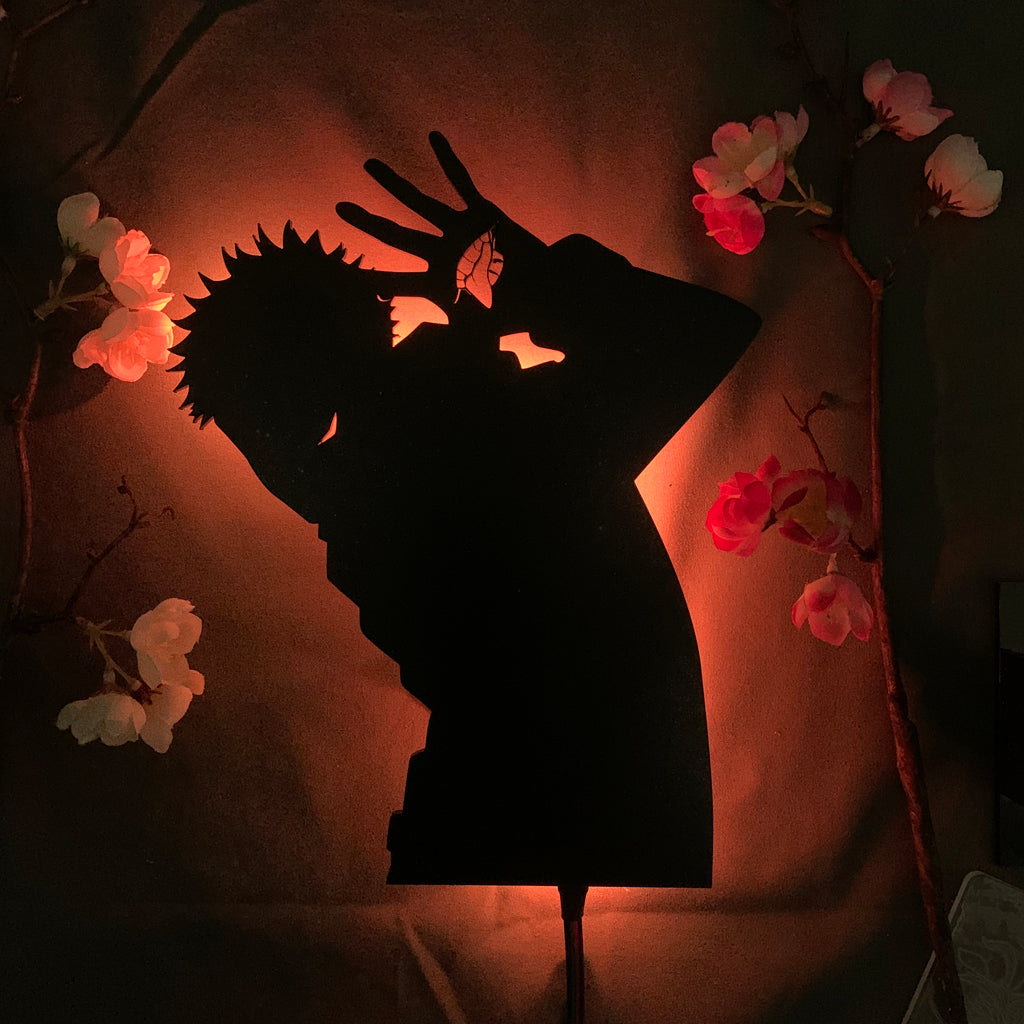 Jujutsu Kaisen Yuji Itadori anime silhouette light