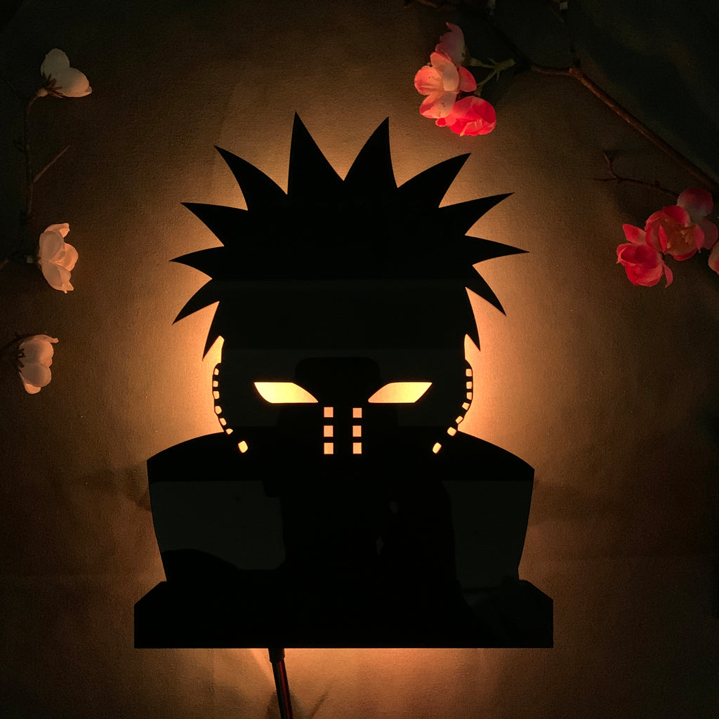 Naruto Pain Nagato anime silhouette light