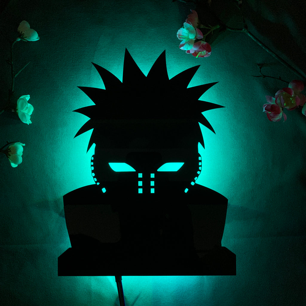 Naruto Pain Nagato anime silhouette light