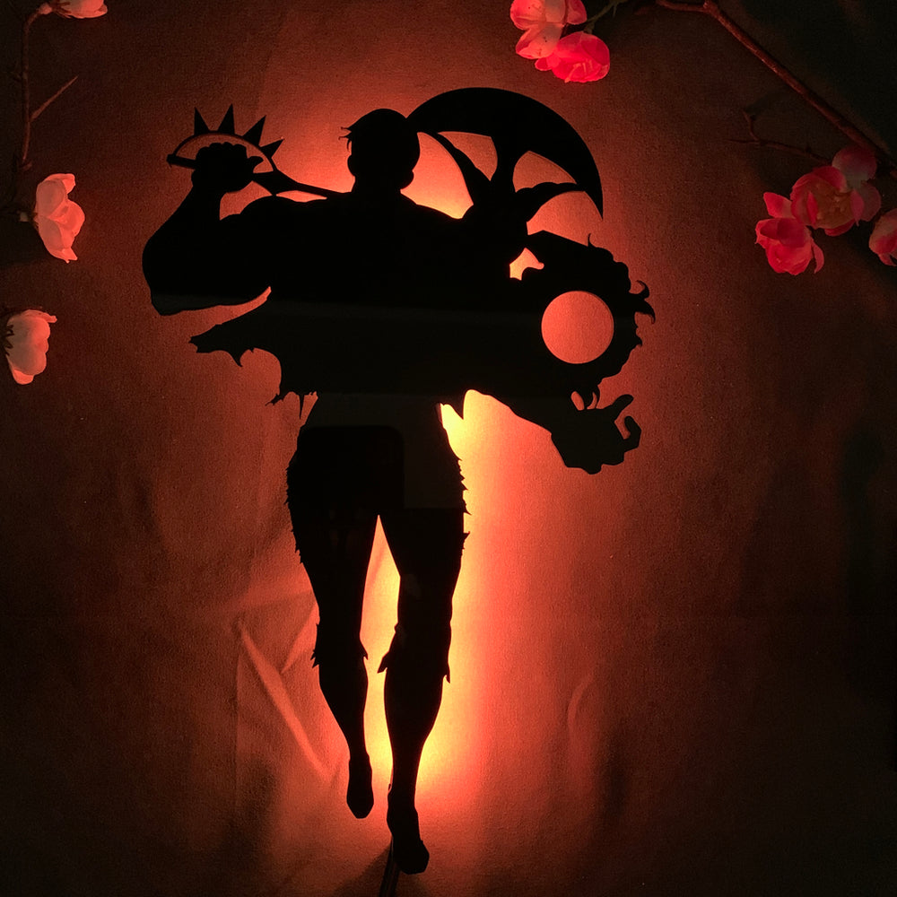 The Seven Deadly Sins | Escanor - Anime Silhouette Light