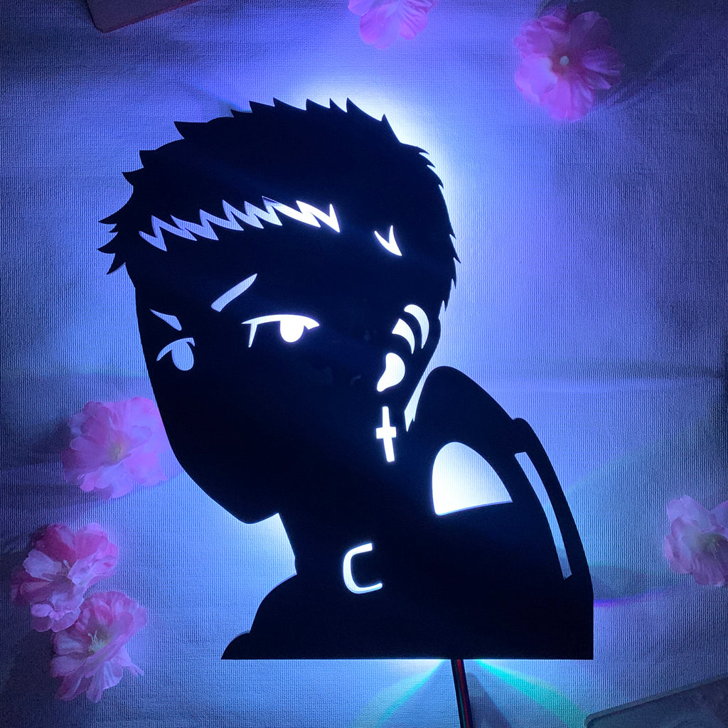 Tokyo Revengers Takashi Mitsuya anime silhouette light